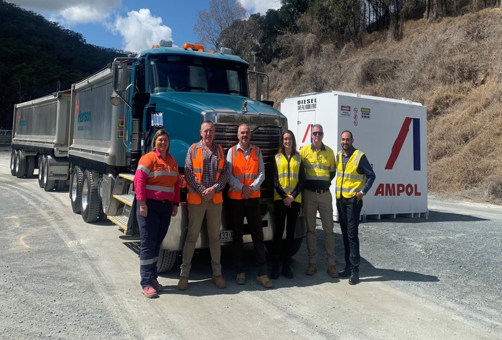 Ampol to Trial Biofuels in Hanson Trucks image